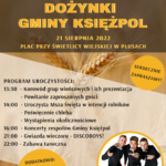 Plakat Dożynki Gmina Księżpol 2022 – A3